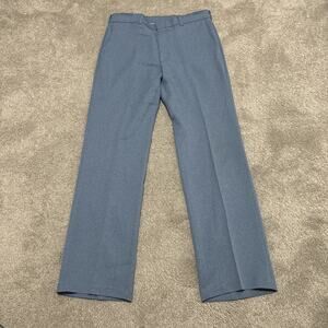Vintage Action Slacks by Levi Strauss & Co. Blue Dress Pants Men's 34x32